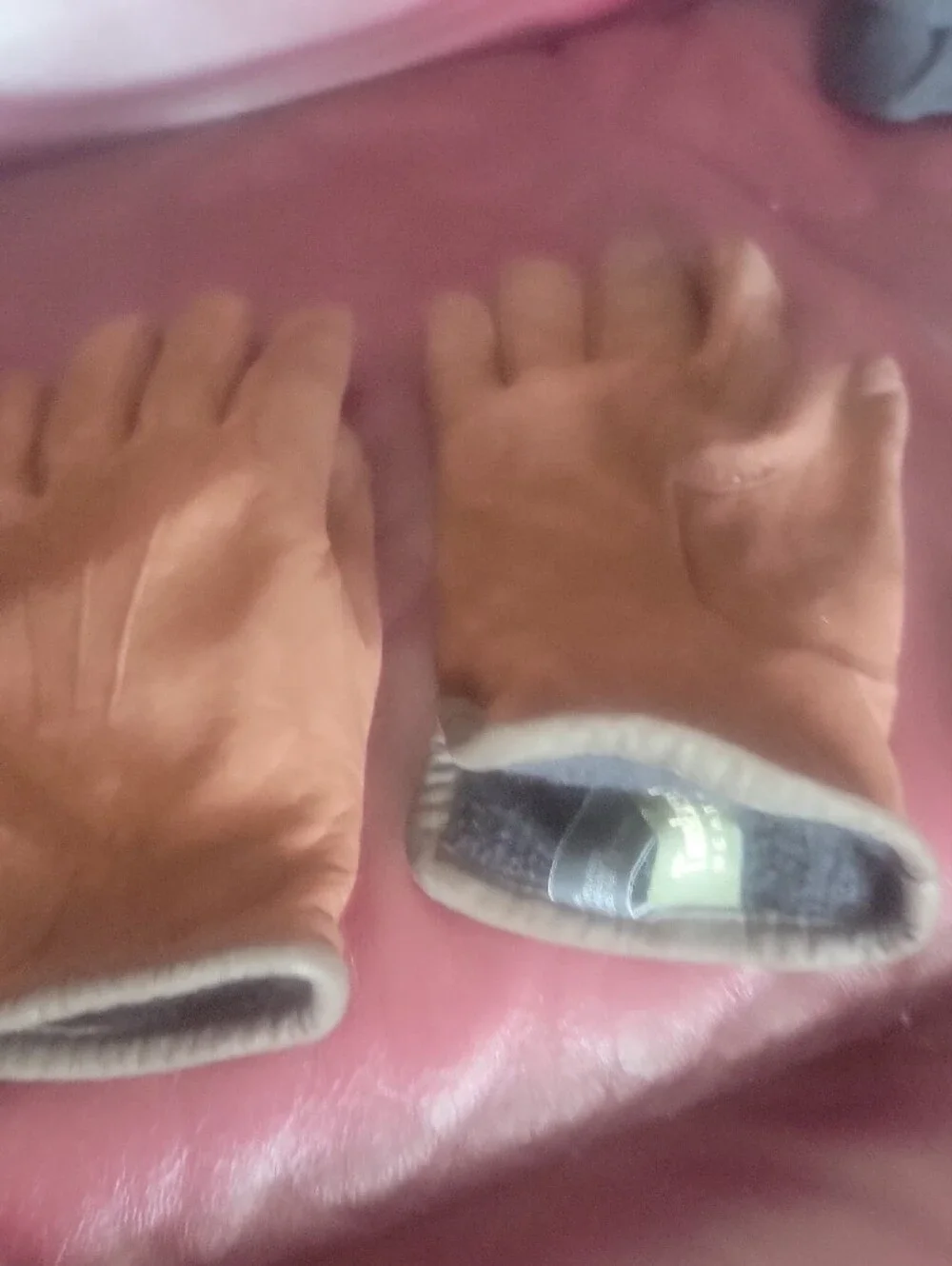 Timberland branded leather